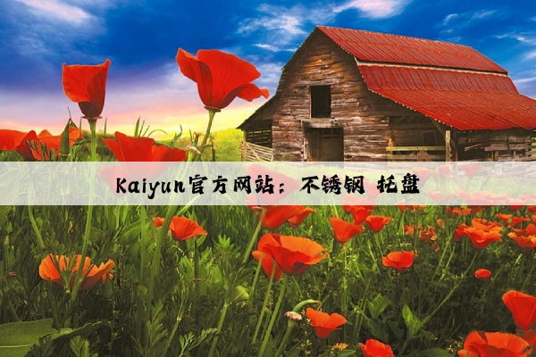 Kaiyun官方网站：不锈钢 托盘