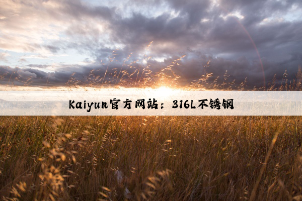 Kaiyun官方网站：316L不锈钢